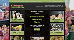 Desktop Screenshot of popspredatoryplants.com